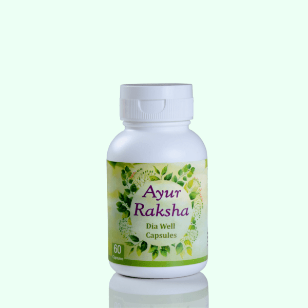 Ayur Raksha Dia Well Food Supplement Capsules 1