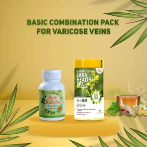 Flow Well Pack (Varicose Veins, Leg Blackening, Diabetic Neuropathy, and Gangrene Wounds/Foot Ulcers) - Pack 1